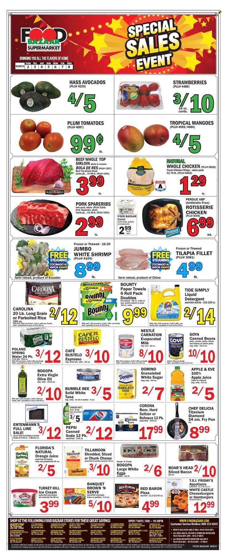 Food Bazaar (CT, NJ, NY) Weekly Ad Flyer Specials March 2 to March 8, 2023