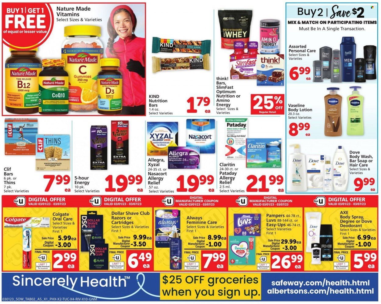 Safeway (AZ, CO, ID, MT, NE, NM) Weekly Ad Flyer Specials March 1 to March 7, 2023