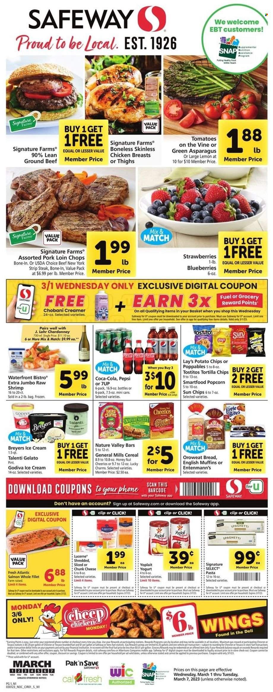 Safeway (CA, HI, OR, WA) Weekly Ad Flyer Specials March 1 to March 7, 2023