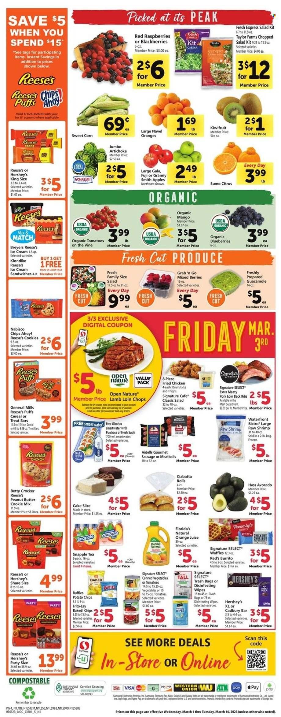 Safeway (CA, HI, OR, WA) Weekly Ad Flyer Specials March 1 to March 7, 2023