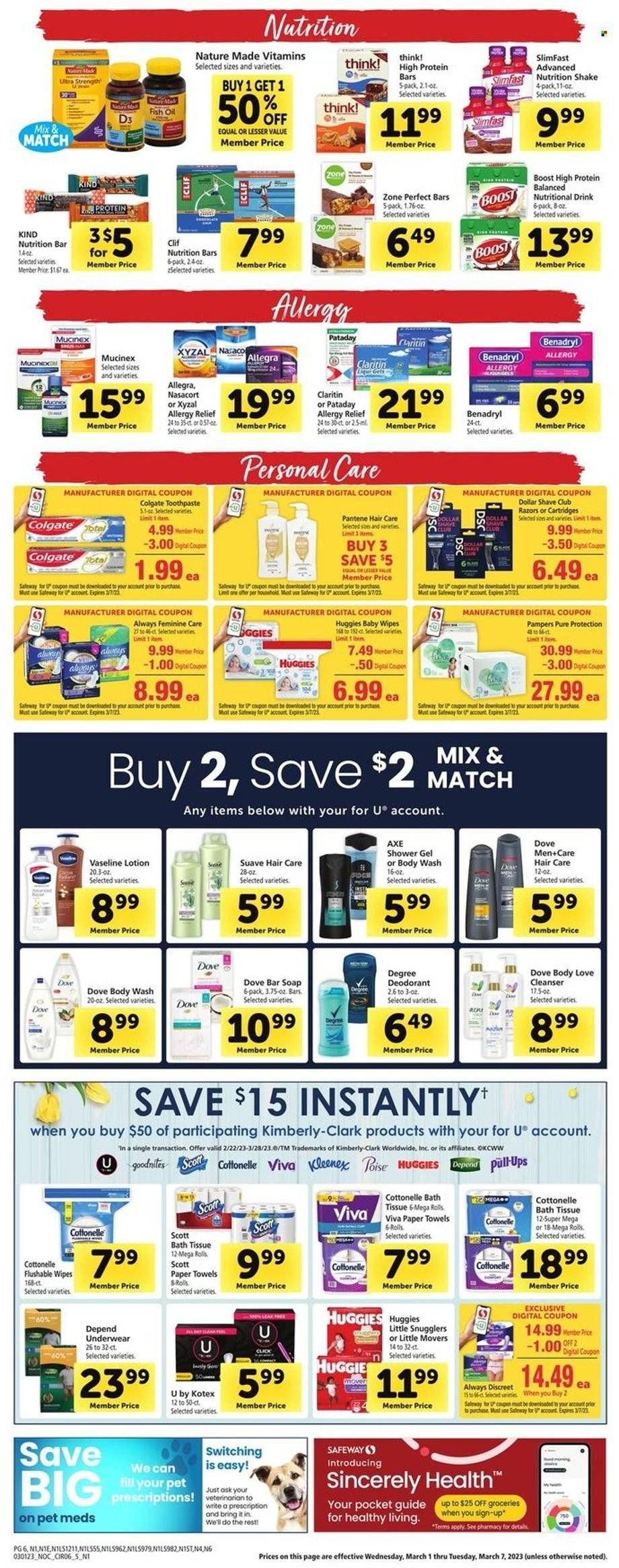 Safeway (CA, HI, OR, WA) Weekly Ad Flyer Specials March 1 to March 7, 2023
