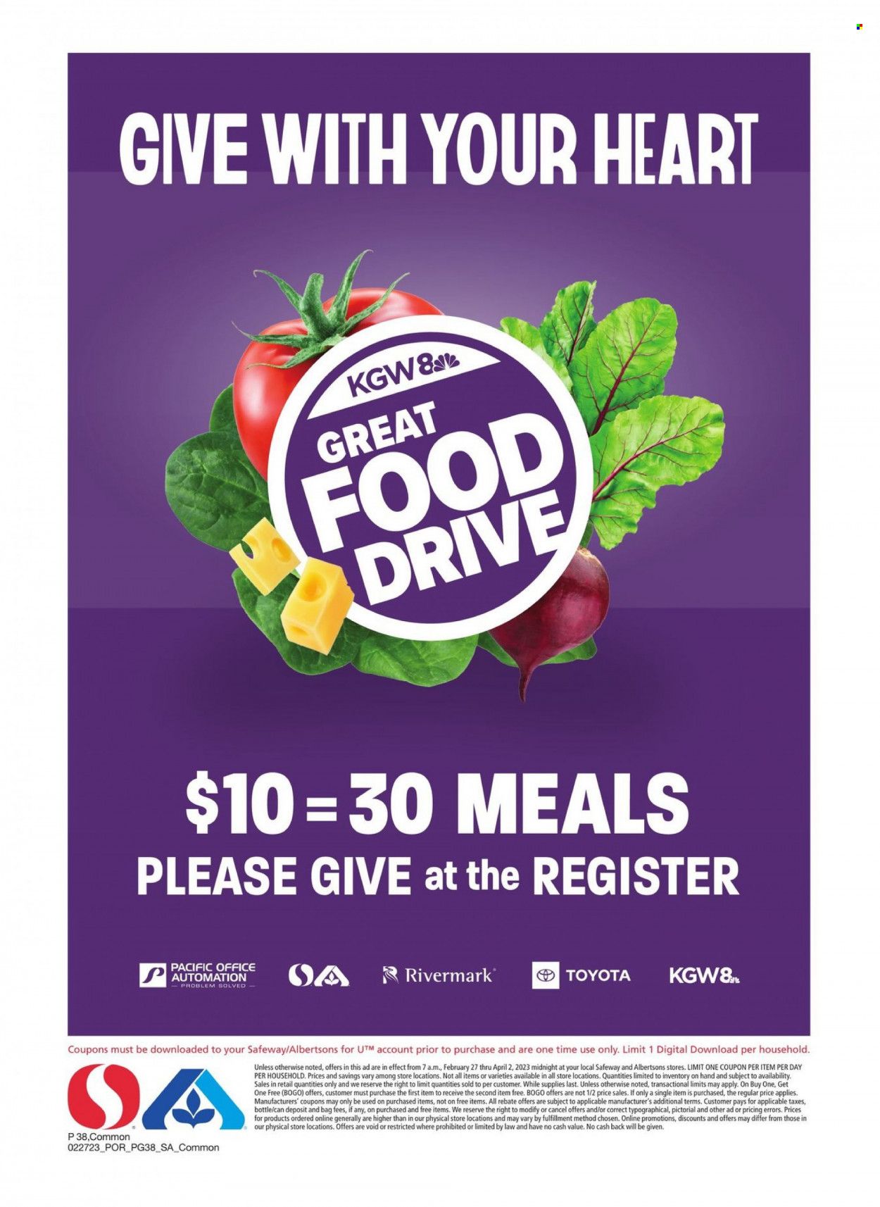 Safeway (OR) Weekly Ad Flyer Specials February 27 to April 2, 2023