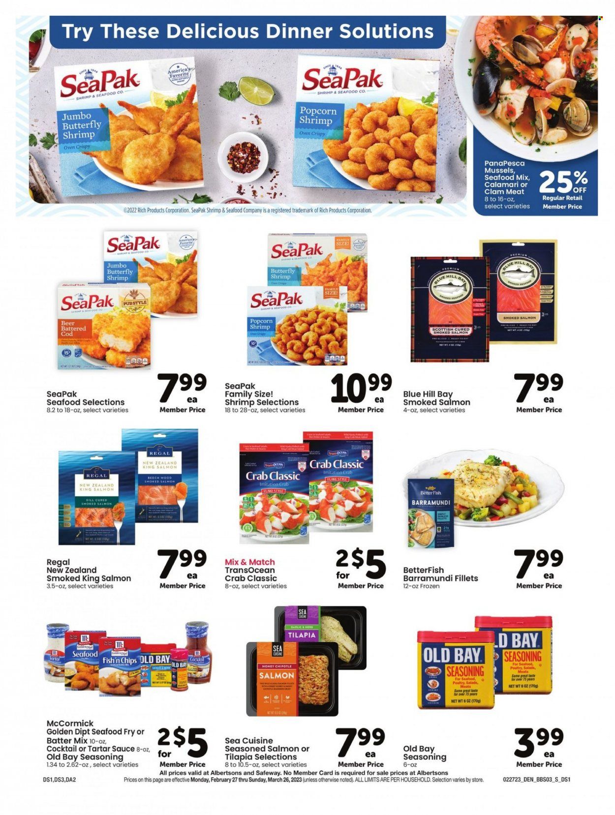 Safeway (SD) Weekly Ad Flyer Specials February 27 to March 26, 2023