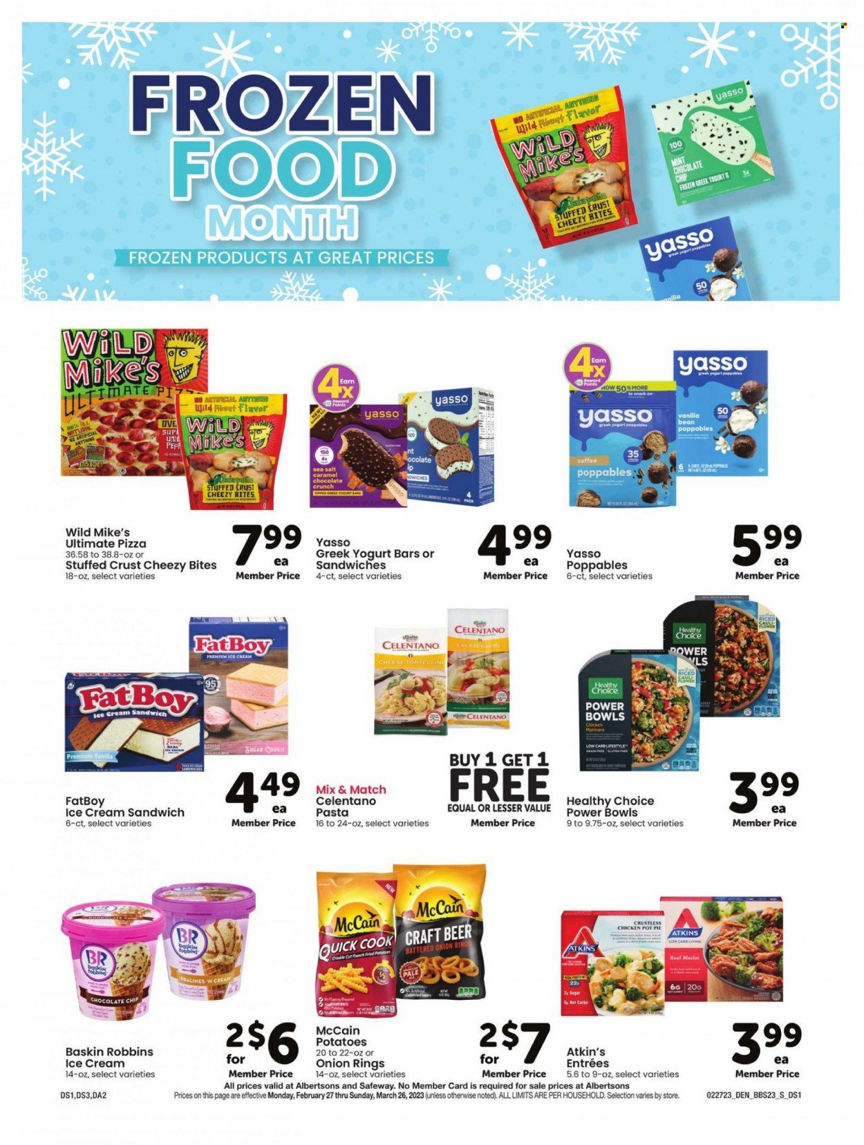 Safeway (SD) Weekly Ad Flyer Specials February 27 to March 26, 2023