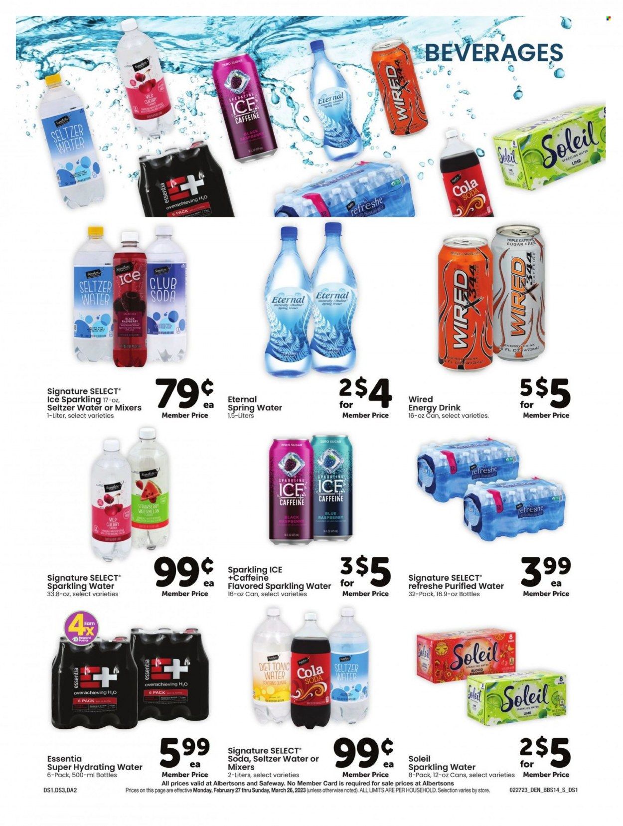 Safeway (SD) Weekly Ad Flyer Specials February 27 to March 26, 2023