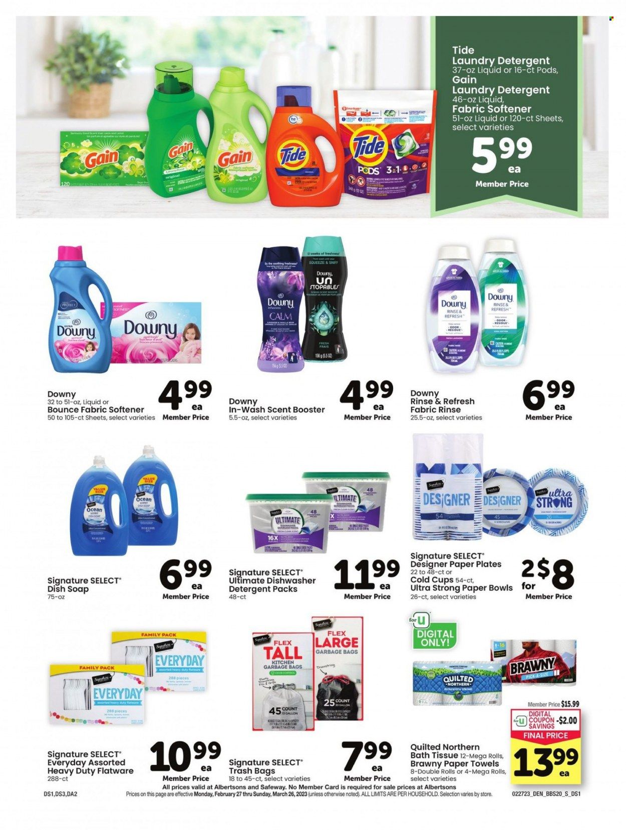 Safeway (SD) Weekly Ad Flyer Specials February 27 to March 26, 2023