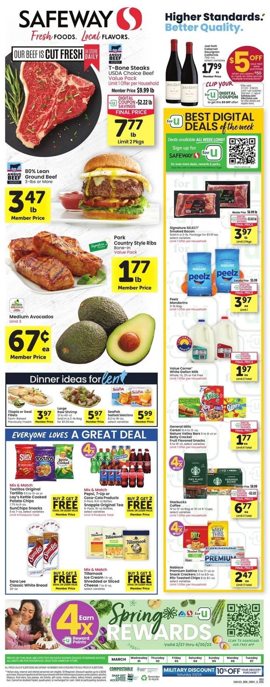 Safeway (SD) Weekly Ad Flyer Specials March 1 to March 7, 2023