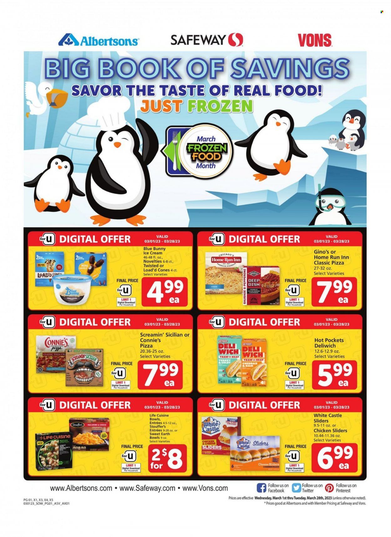 Safeway (AZ, CO, ID, MT, NE, NM) Weekly Ad Flyer Specials March 1 to March 28, 2023