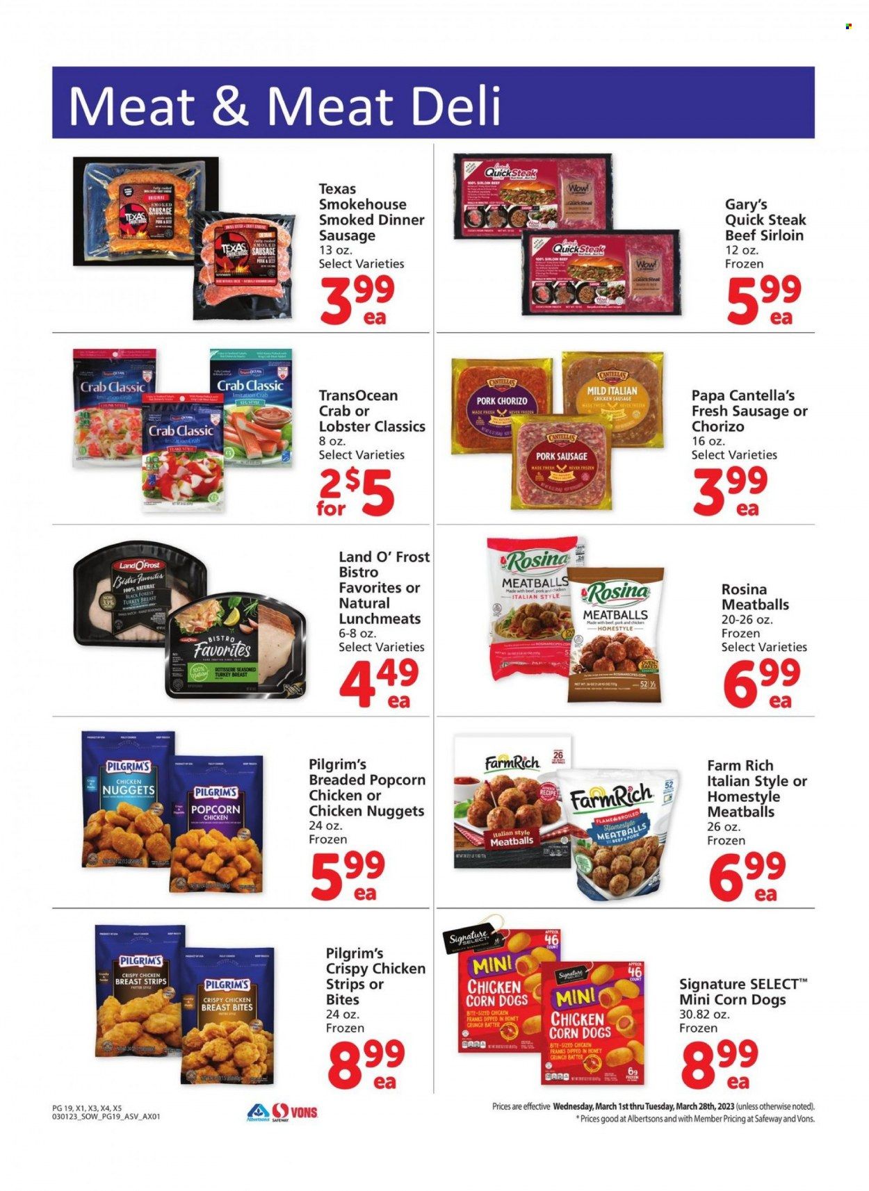 Safeway (AZ, CO, ID, MT, NE, NM) Weekly Ad Flyer Specials March 1 to March 28, 2023