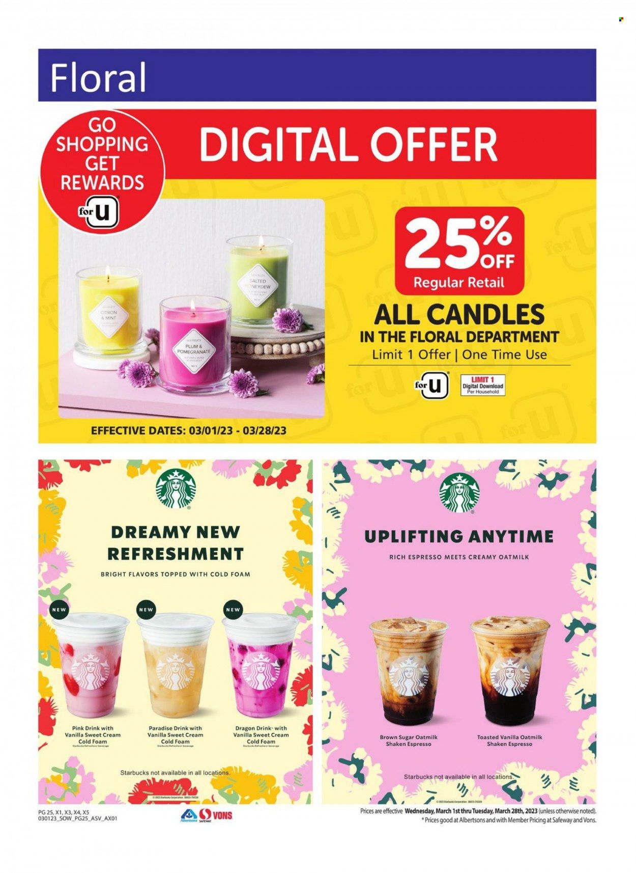 Safeway (AZ, CO, ID, MT, NE, NM) Weekly Ad Flyer Specials March 1 to March 28, 2023