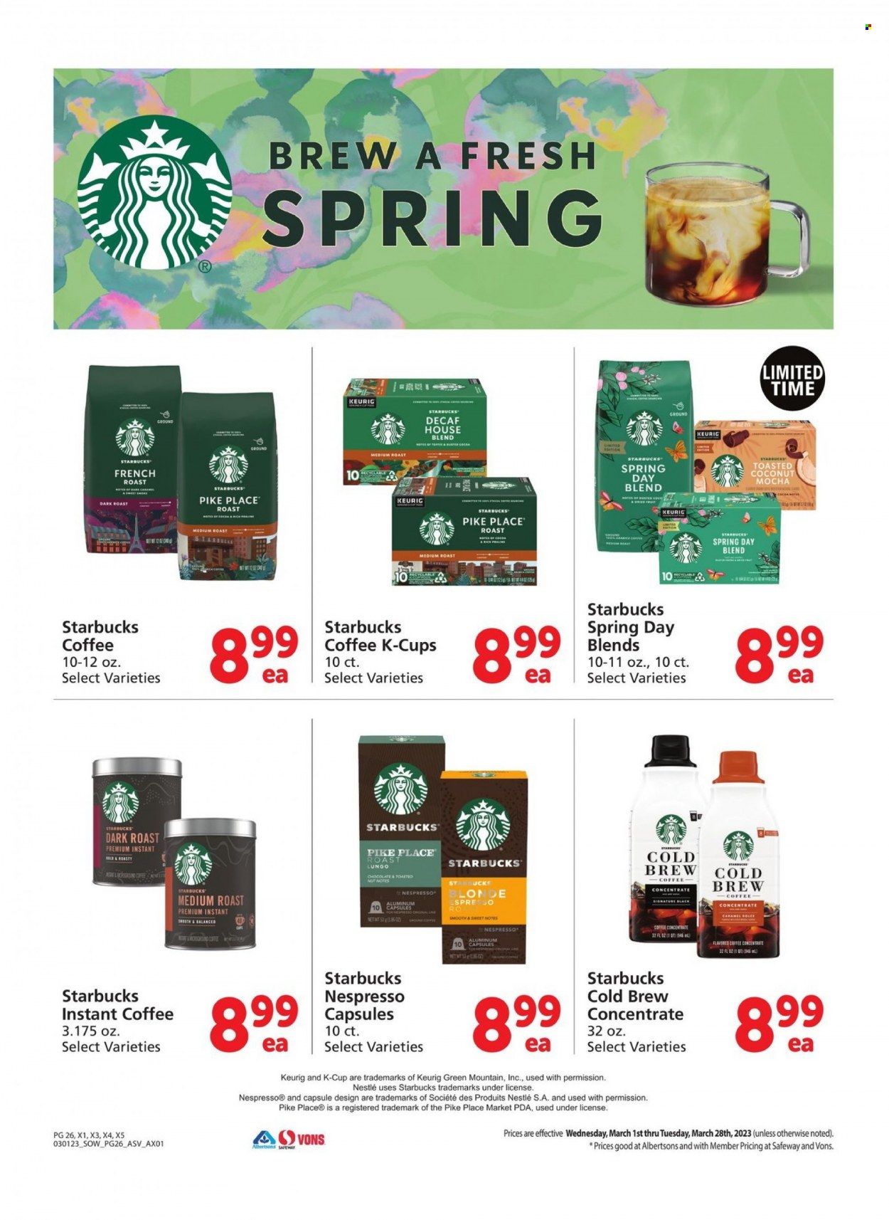 Safeway (AZ, CO, ID, MT, NE, NM) Weekly Ad Flyer Specials March 1 to March 28, 2023