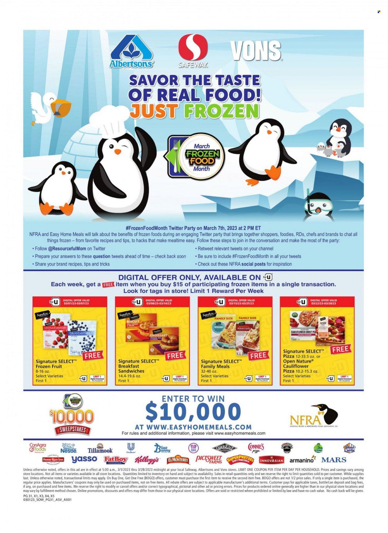 Safeway (AZ, CO, ID, MT, NE, NM) Weekly Ad Flyer Specials March 1 to March 28, 2023