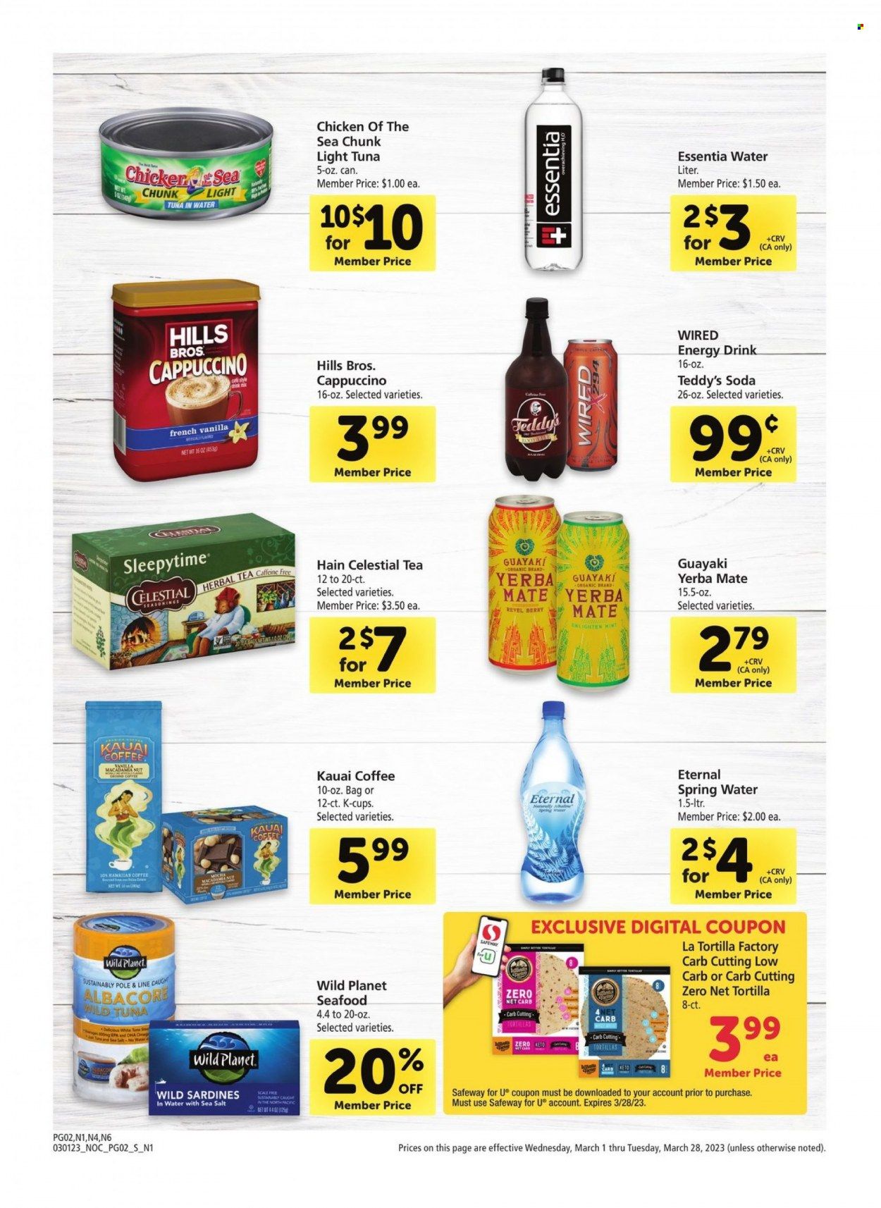 Safeway (CA, HI, OR, WA) Weekly Ad Flyer Specials March 1 to March 28, 2023
