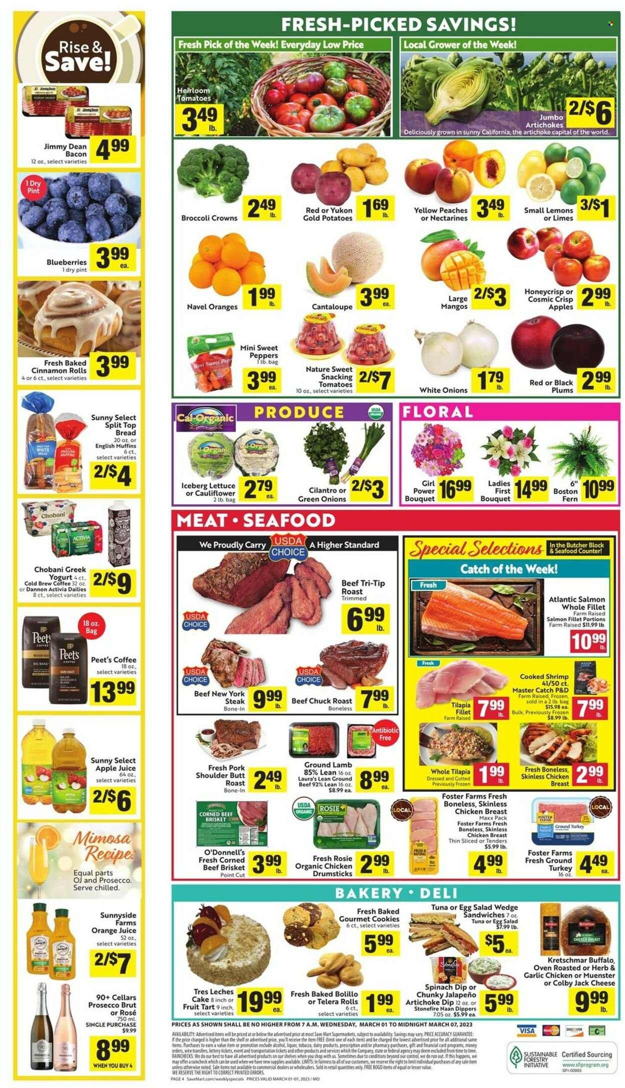 Save Mart (CA, NV) Weekly Ad Flyer Specials March 1 to March 7, 2023