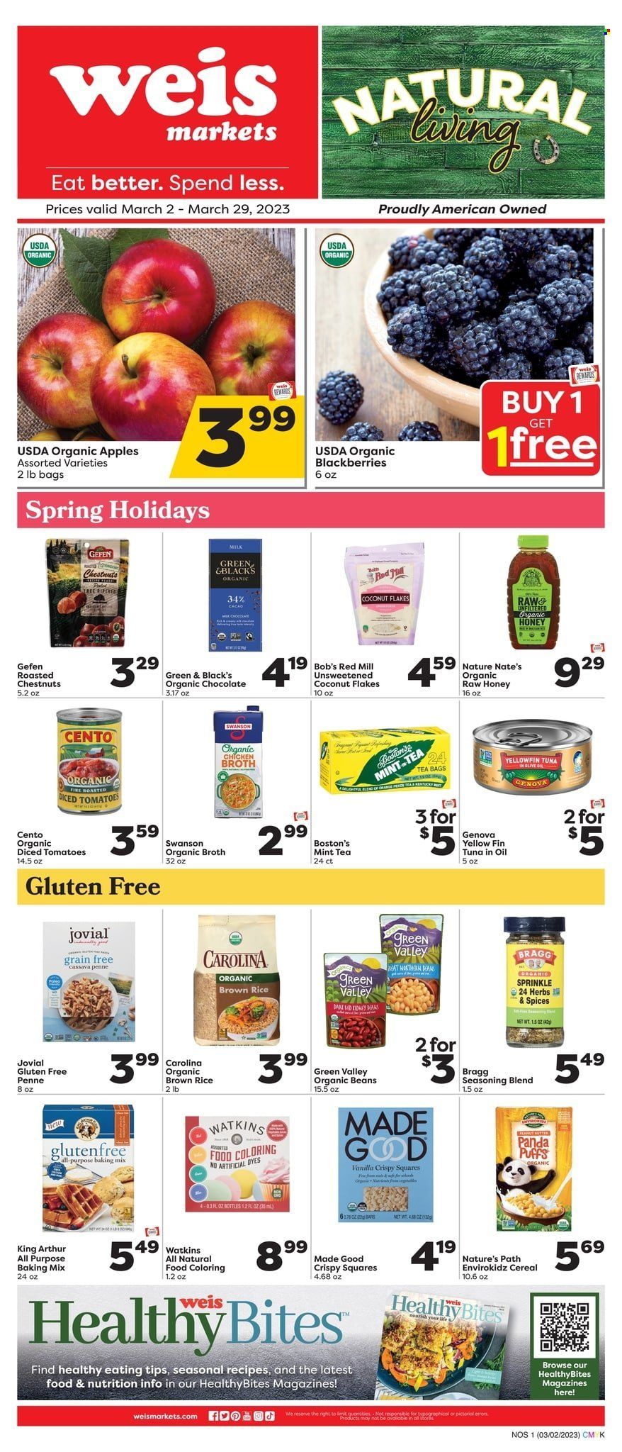 Weis (MD, NY, PA) Weekly Ad Flyer Specials March 2 to March 29, 2023