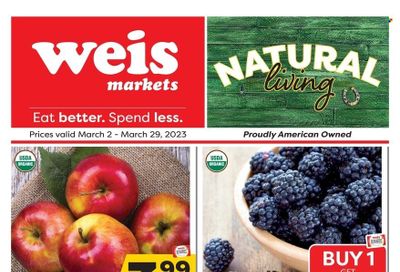 Weis (MD, NY, PA) Weekly Ad Flyer Specials March 2 to March 29, 2023