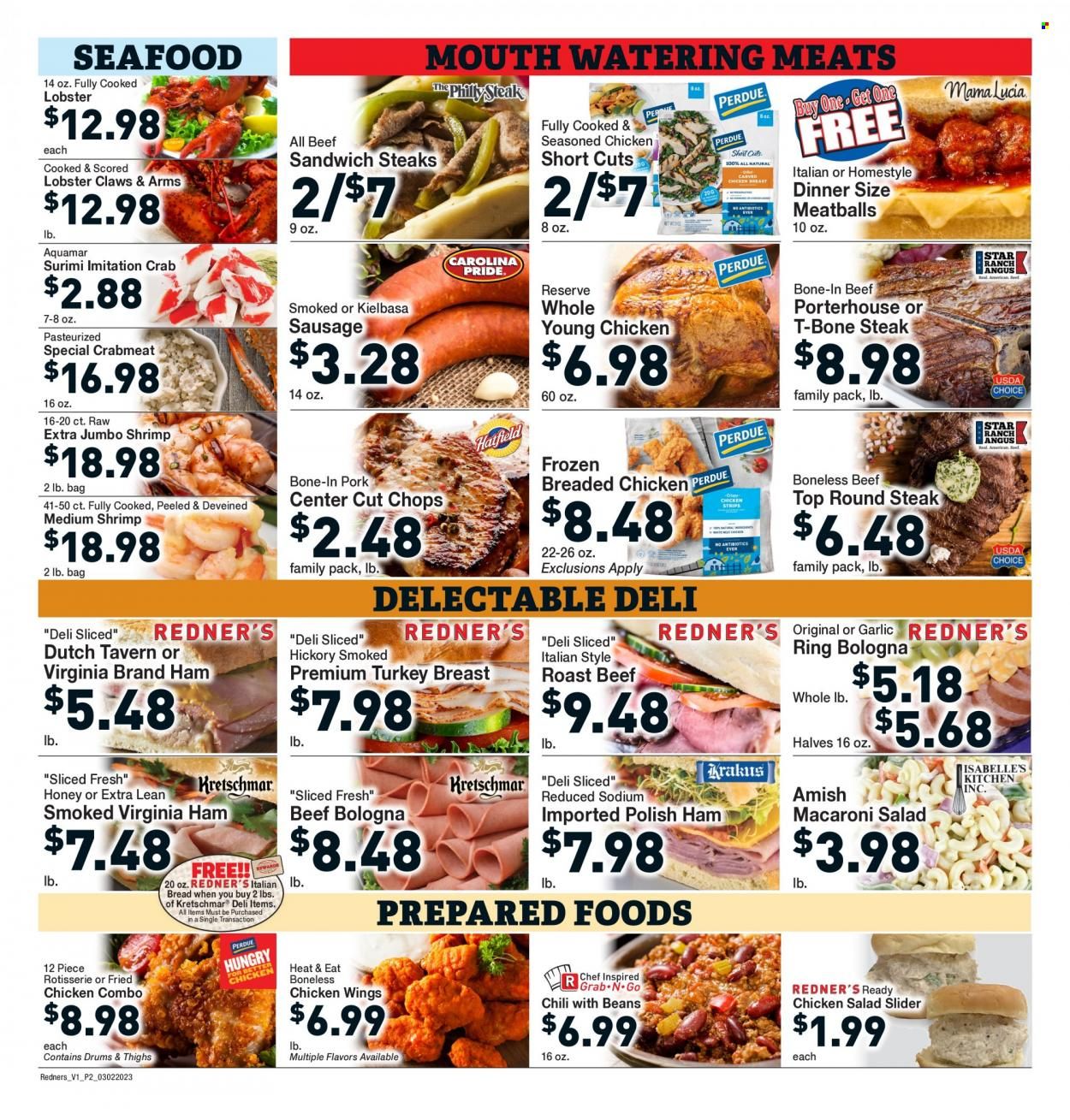 Redner's Markets (DE, MD, PA) Weekly Ad Flyer Specials March 2 to March 8, 2023