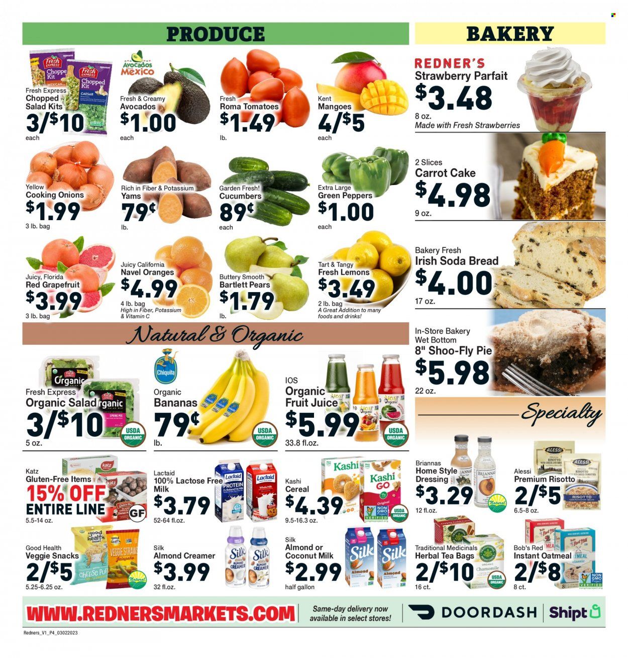 Redner's Markets (DE, MD, PA) Weekly Ad Flyer Specials March 2 to March 8, 2023