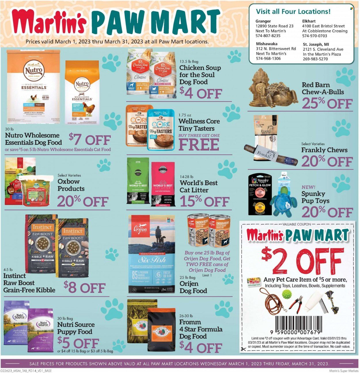 Martin’s (IN, MI) Weekly Ad Flyer Specials February 26 to March 4, 2023
