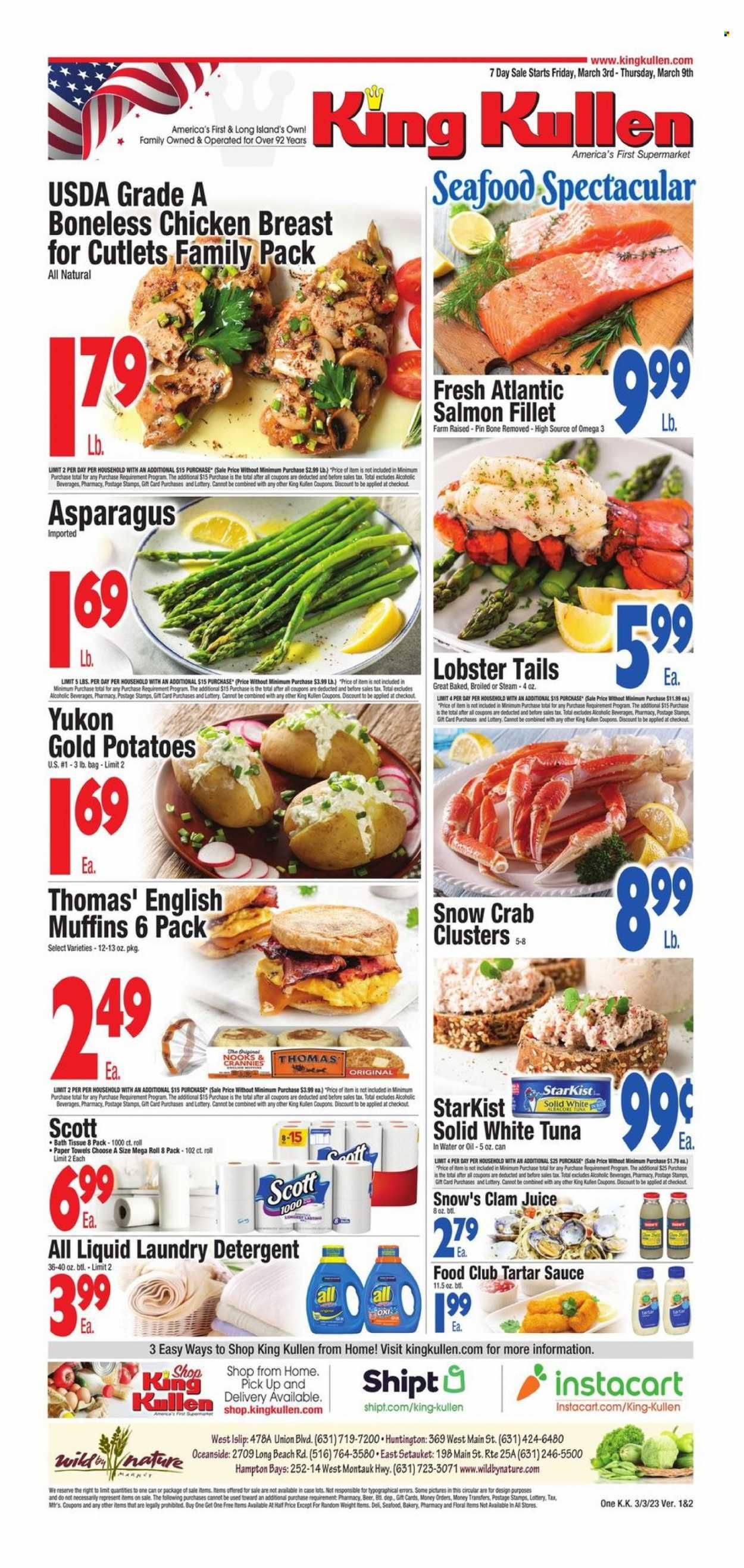King Kullen (NY) Weekly Ad Flyer Specials March 3 to March 9, 2023