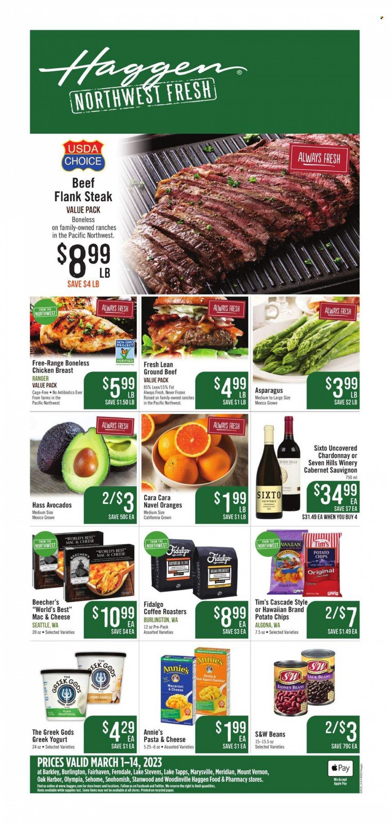 Haggen (WA) Weekly Ad Flyer Specials March 1 to March 14, 2023
