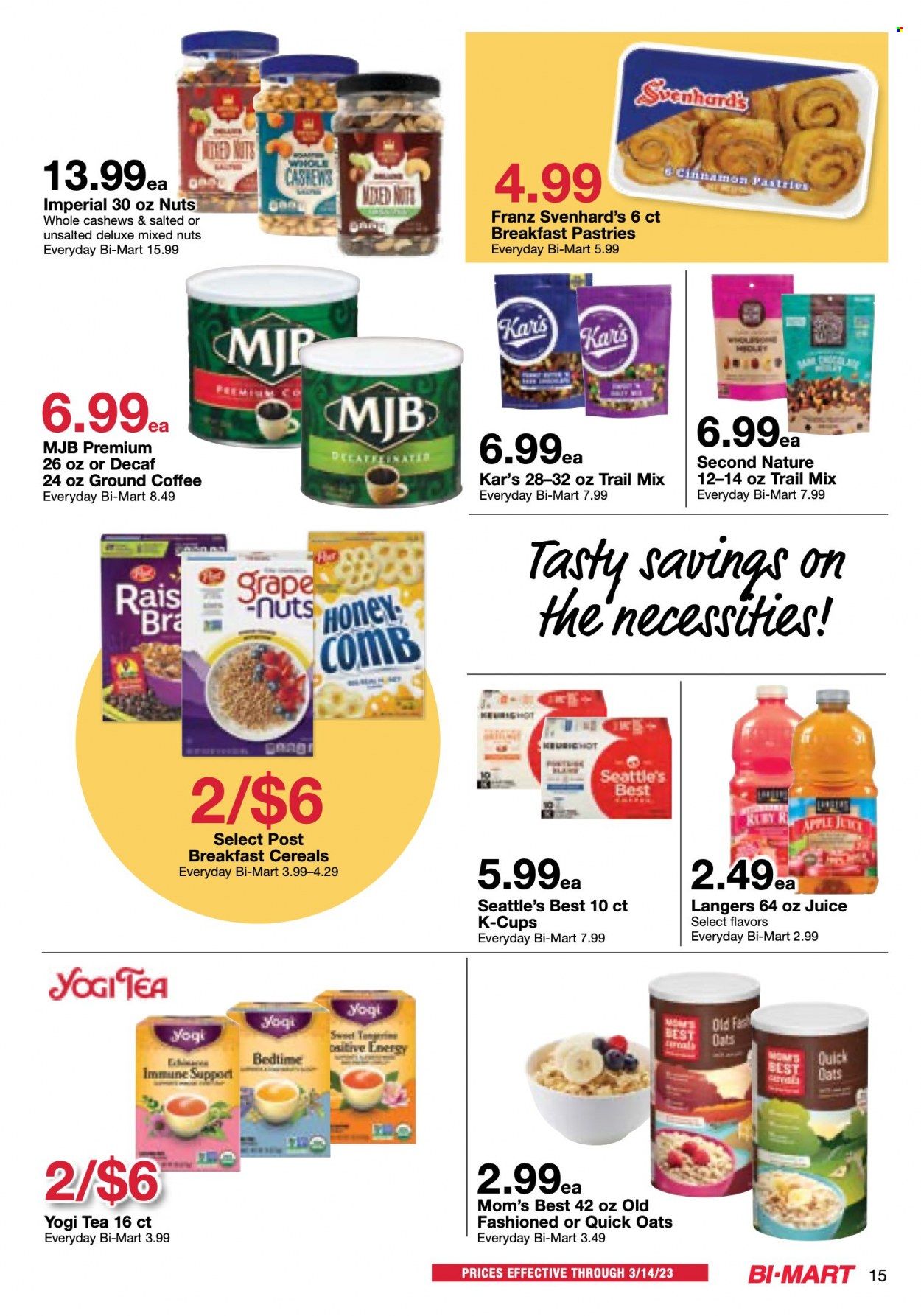Bi-Mart (ID, OR, WA) Weekly Ad Flyer Specials February 28 to March 14, 2023