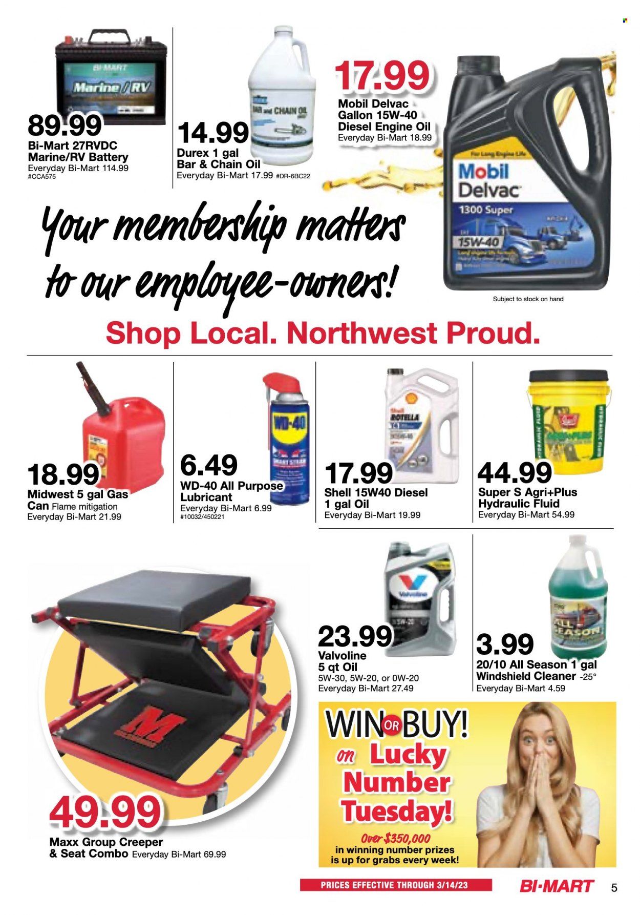 Bi-Mart (ID, OR, WA) Weekly Ad Flyer Specials February 28 to March 14, 2023
