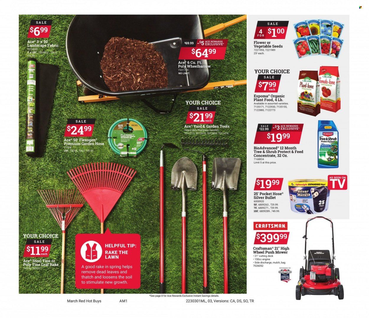 ACE Hardware Weekly Ad Flyer Specials March 1 to March 31, 2023