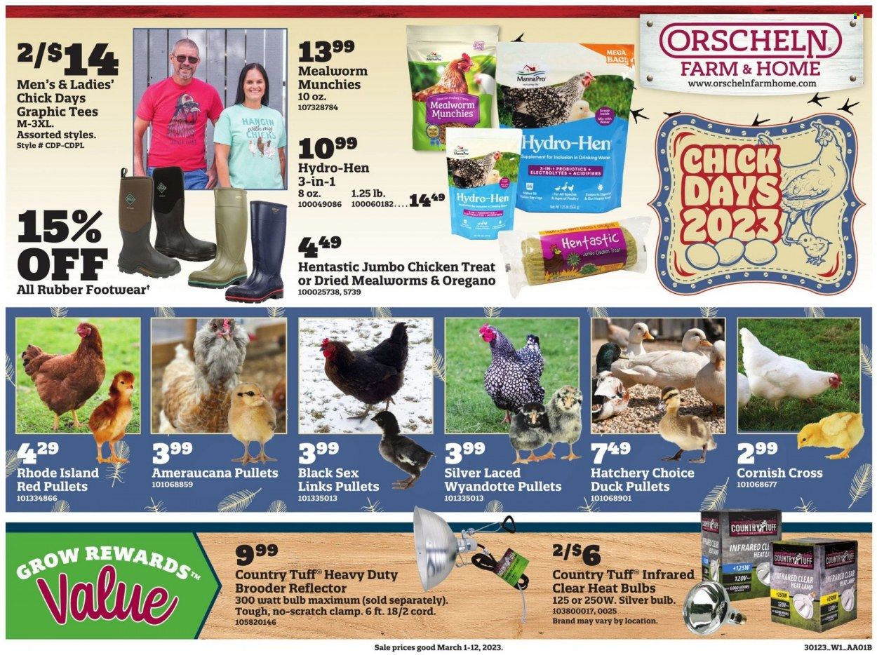 Orscheln Farm and Home (IA, IN, KS, MO, NE, OK) Weekly Ad Flyer Specials March 1 to March 12, 2023