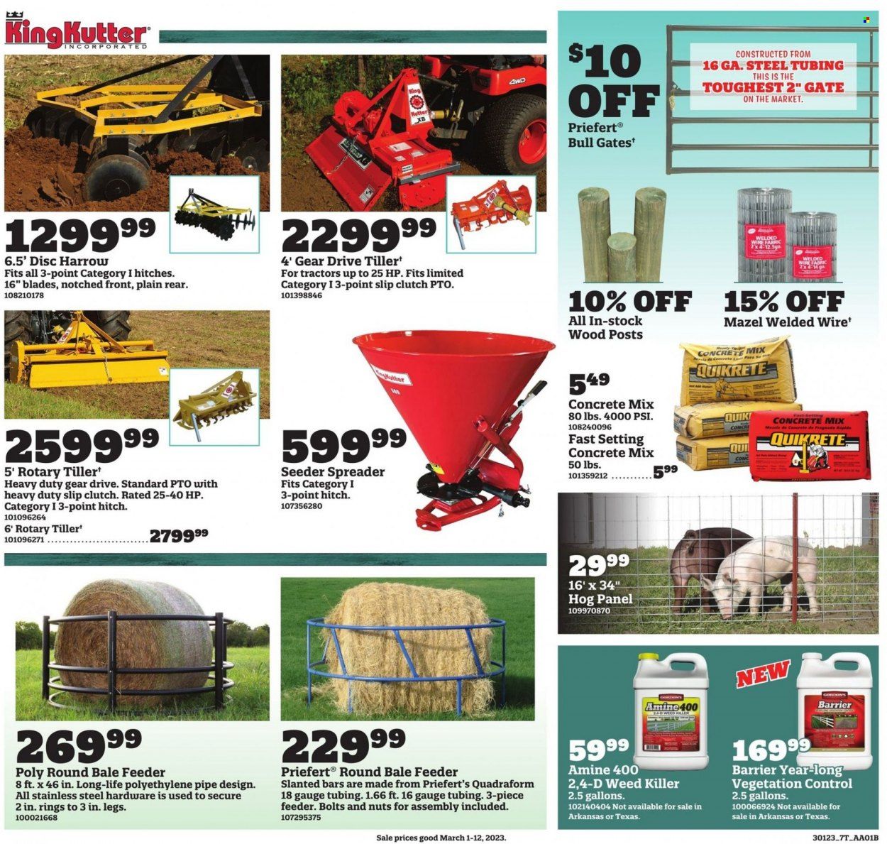 Orscheln Farm and Home (IA, IN, KS, MO, NE, OK) Weekly Ad Flyer Specials March 1 to March 12, 2023
