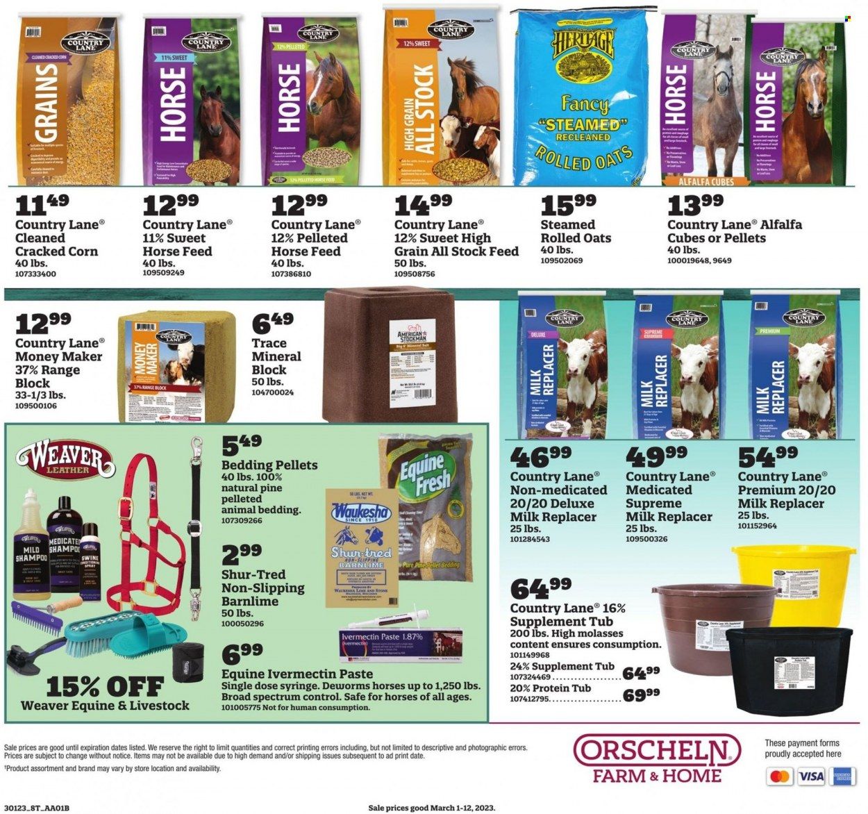 Orscheln Farm and Home (IA, IN, KS, MO, NE, OK) Weekly Ad Flyer Specials March 1 to March 12, 2023