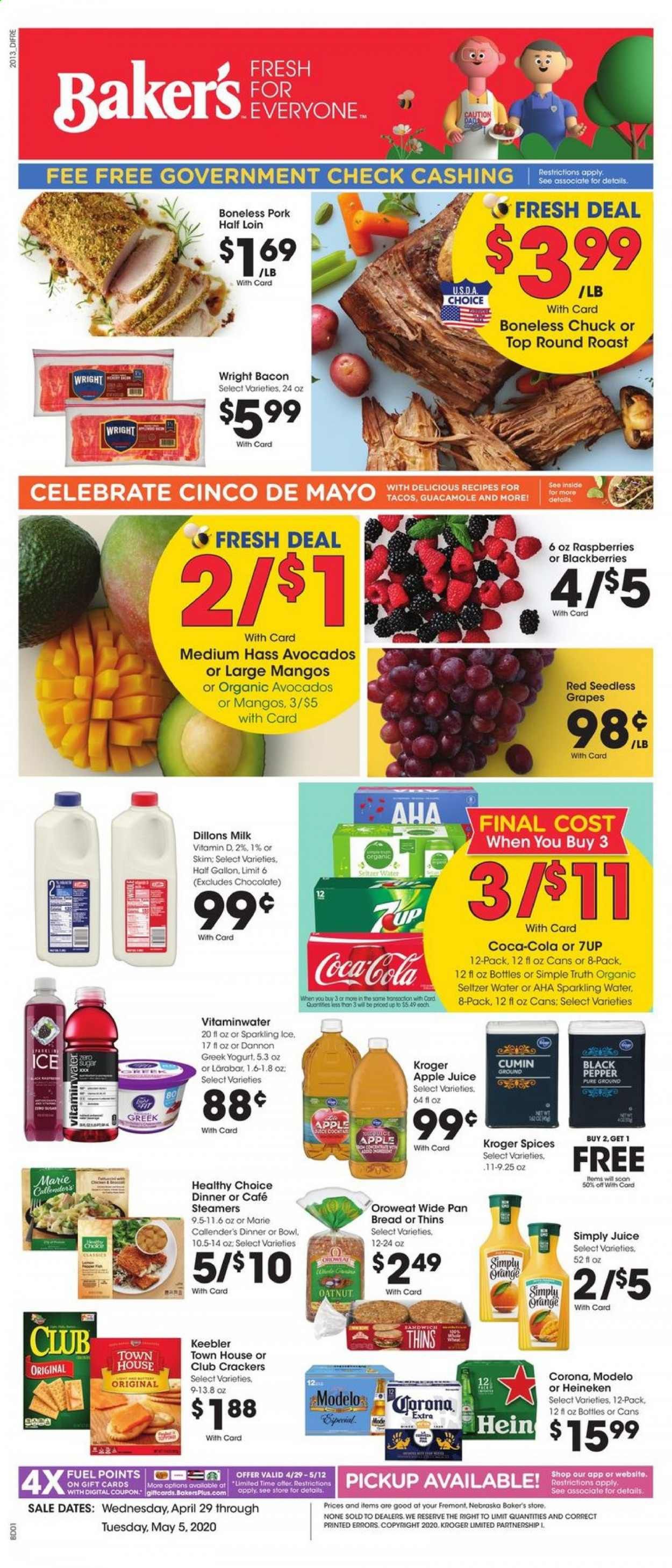 Baker's Weekly Ad & Flyer April 29 to May 5