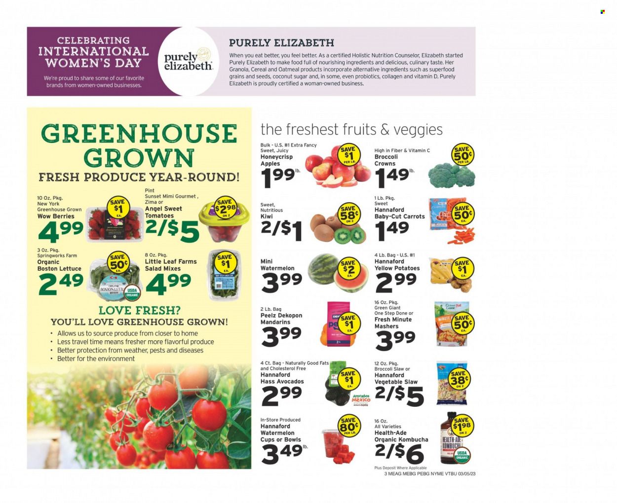 Hannaford (VT) Weekly Ad Flyer Specials March 5 to March 11, 2023