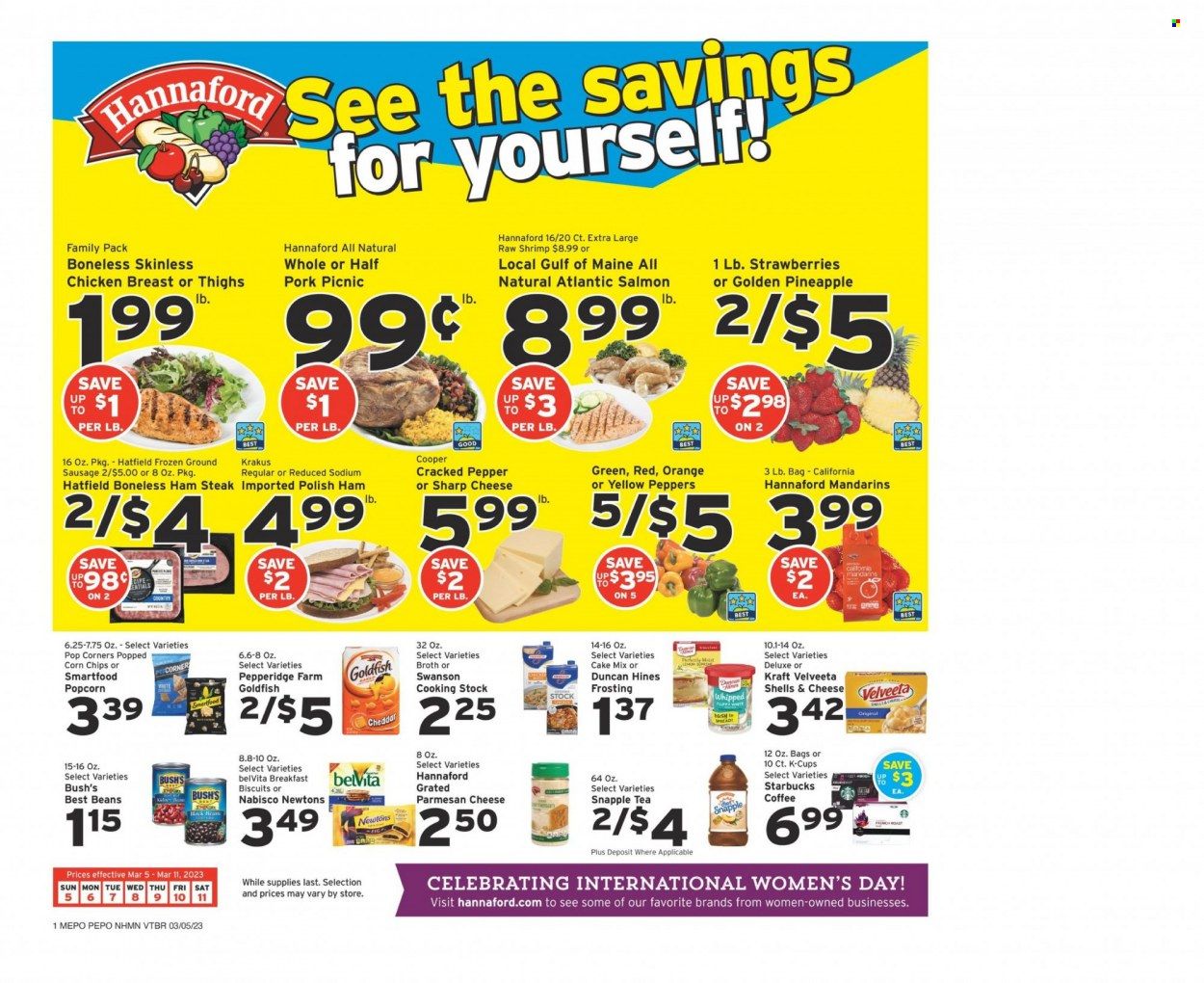 Hannaford (NH) Weekly Ad Flyer Specials March 5 to March 11, 2023