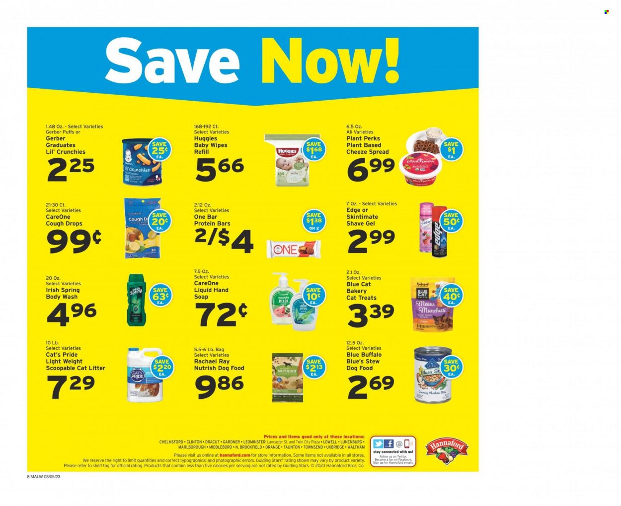 Hannaford (MA) Weekly Ad Flyer Specials March 5 to March 11, 2023
