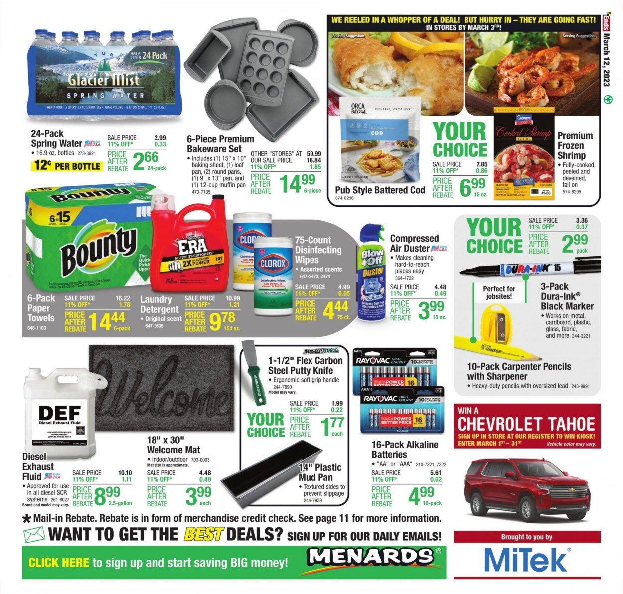 Menards (OH) Weekly Ad Flyer Specials March 2 to March 12, 2023