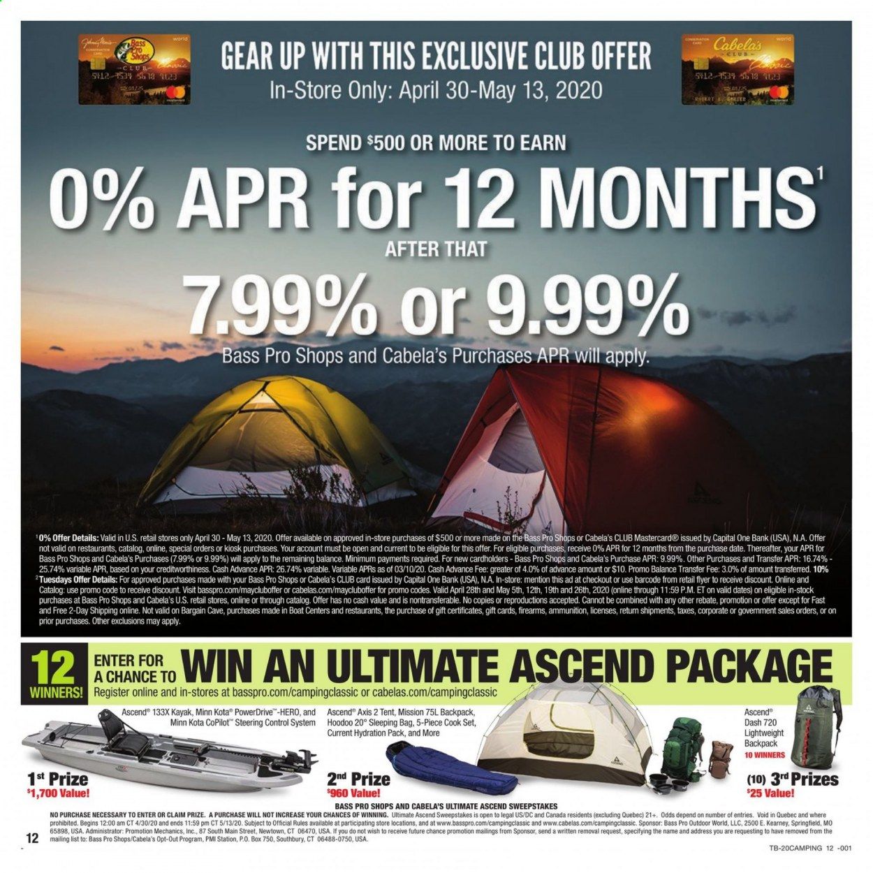 Cabela's Weekly Ad & Flyer April 30 to May 13