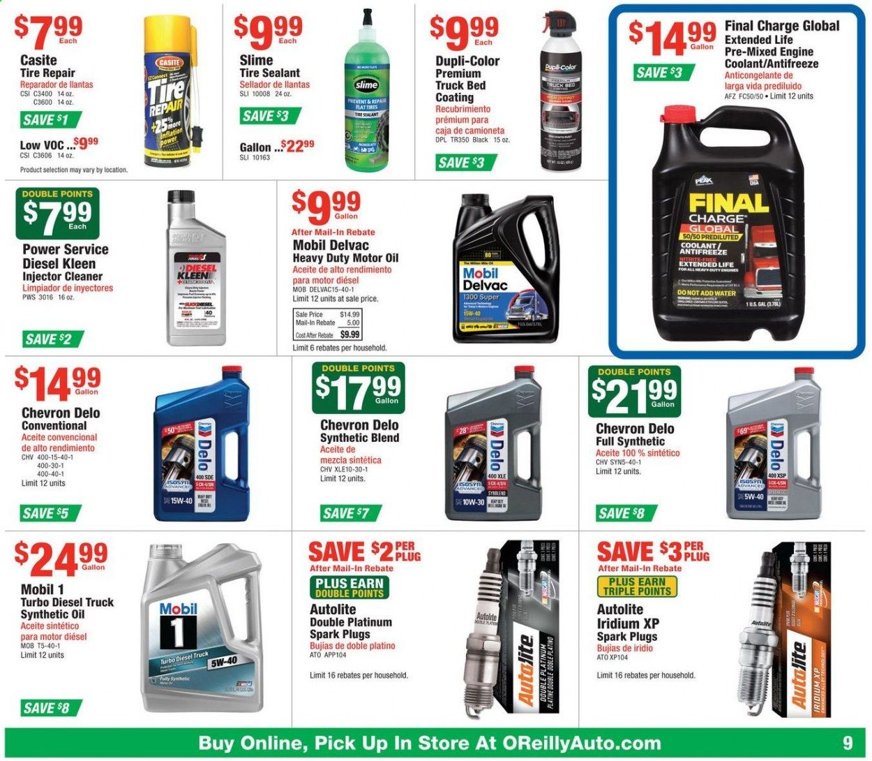 O'Reilly Auto Parts (EN) Weekly Ad & Flyer April 29 to May 26