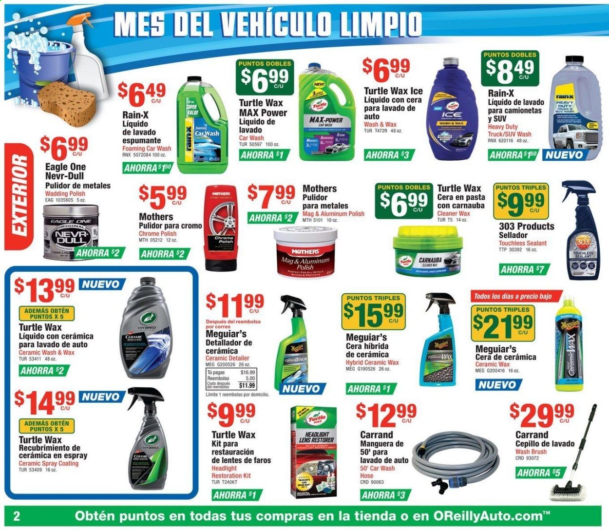 O'Reilly Auto Parts (ES) Weekly Ad & Flyer April 29 to May 26