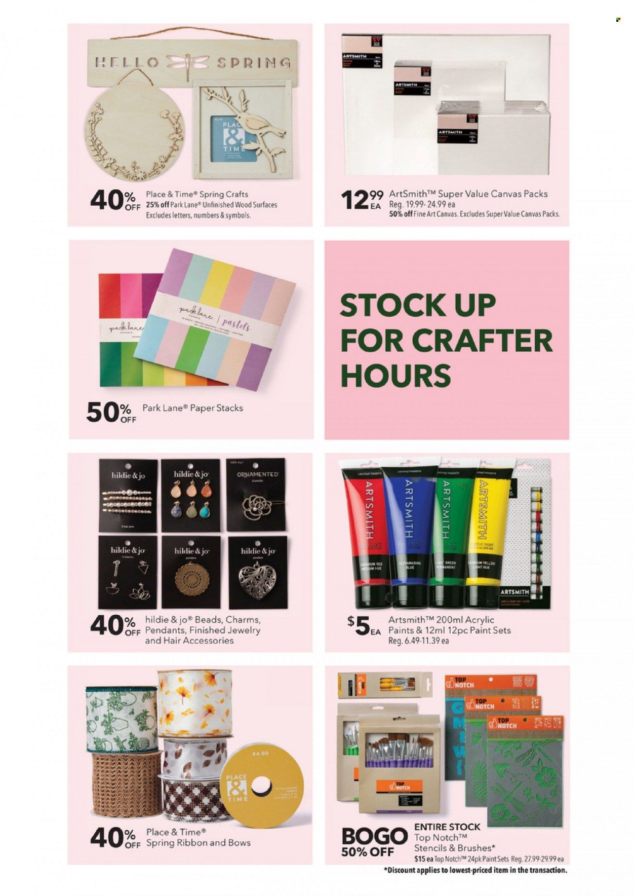 JOANN Weekly Ad Flyer Specials March 3 to March 23, 2023