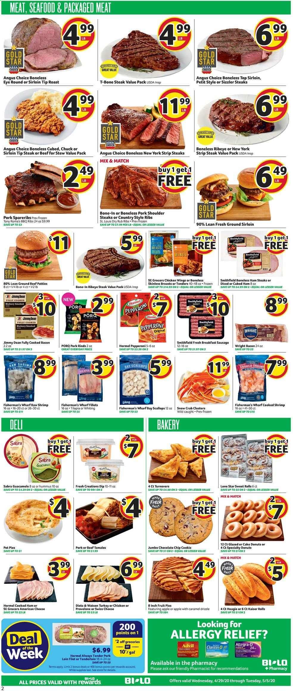 BI-LO Weekly Ad & Flyer April 29 to May 5