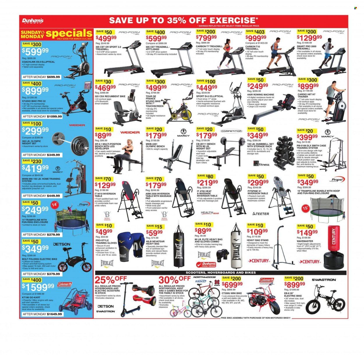 Dunham's Sports (MI, PA) Weekly Ad Flyer Specials March 4 to March 9, 2023