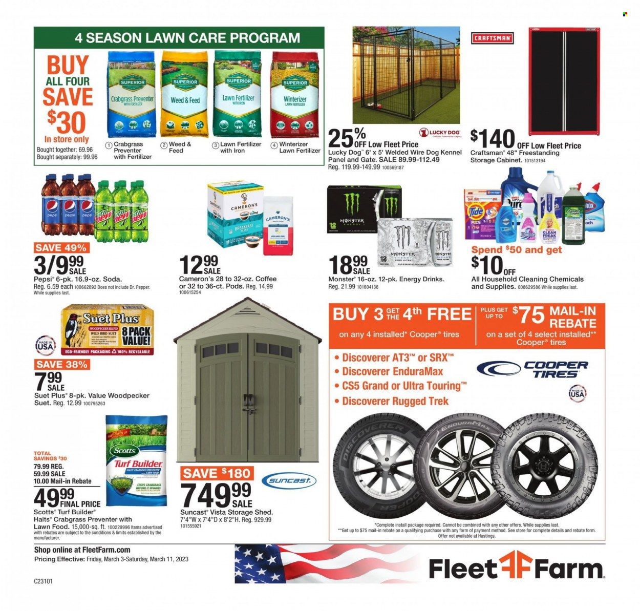 Fleet Farm (IA, MN, ND, WI) Weekly Ad Flyer Specials March 3 to March 11, 2023