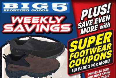 Big 5 (AZ, CA, CO, ID, NM, OR, UT, WA) Weekly Ad Flyer Specials March 3 to March 9, 2023