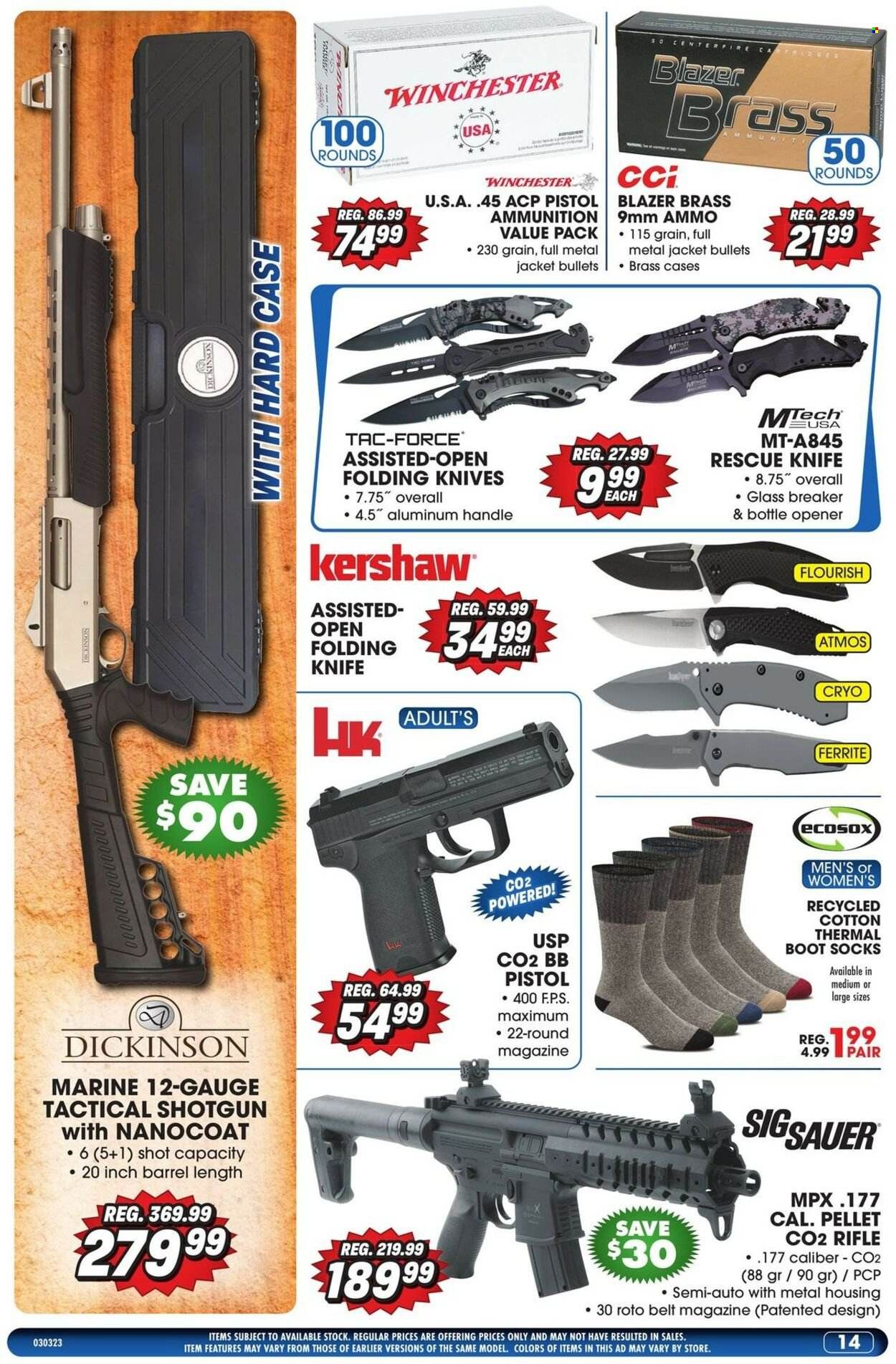 Big 5 (AZ, CA, CO, ID, NM, OR, UT, WA) Weekly Ad Flyer Specials March 3 to March 9, 2023