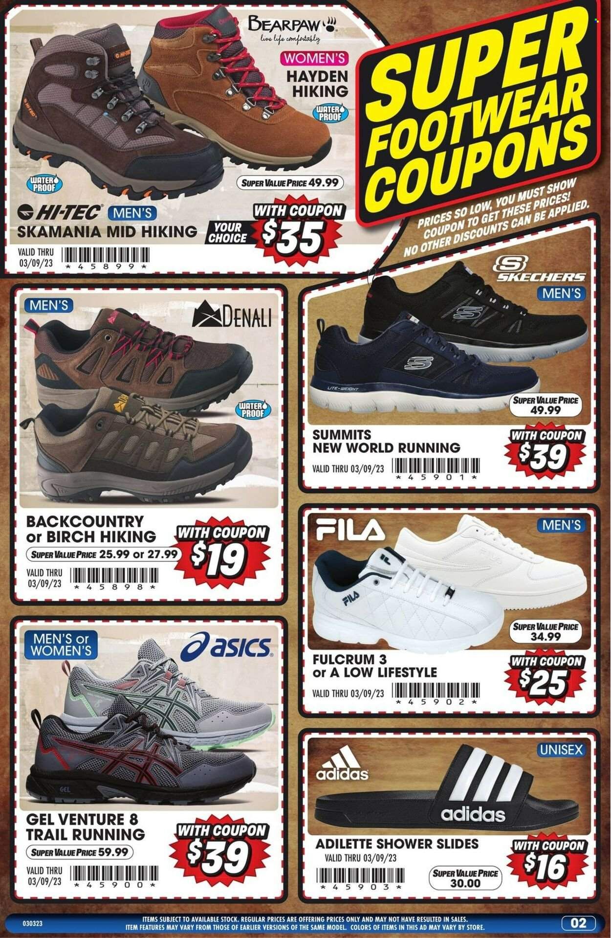 Big 5 (AZ, CA, CO, ID, NM, OR, UT, WA) Weekly Ad Flyer Specials March 3 to March 9, 2023