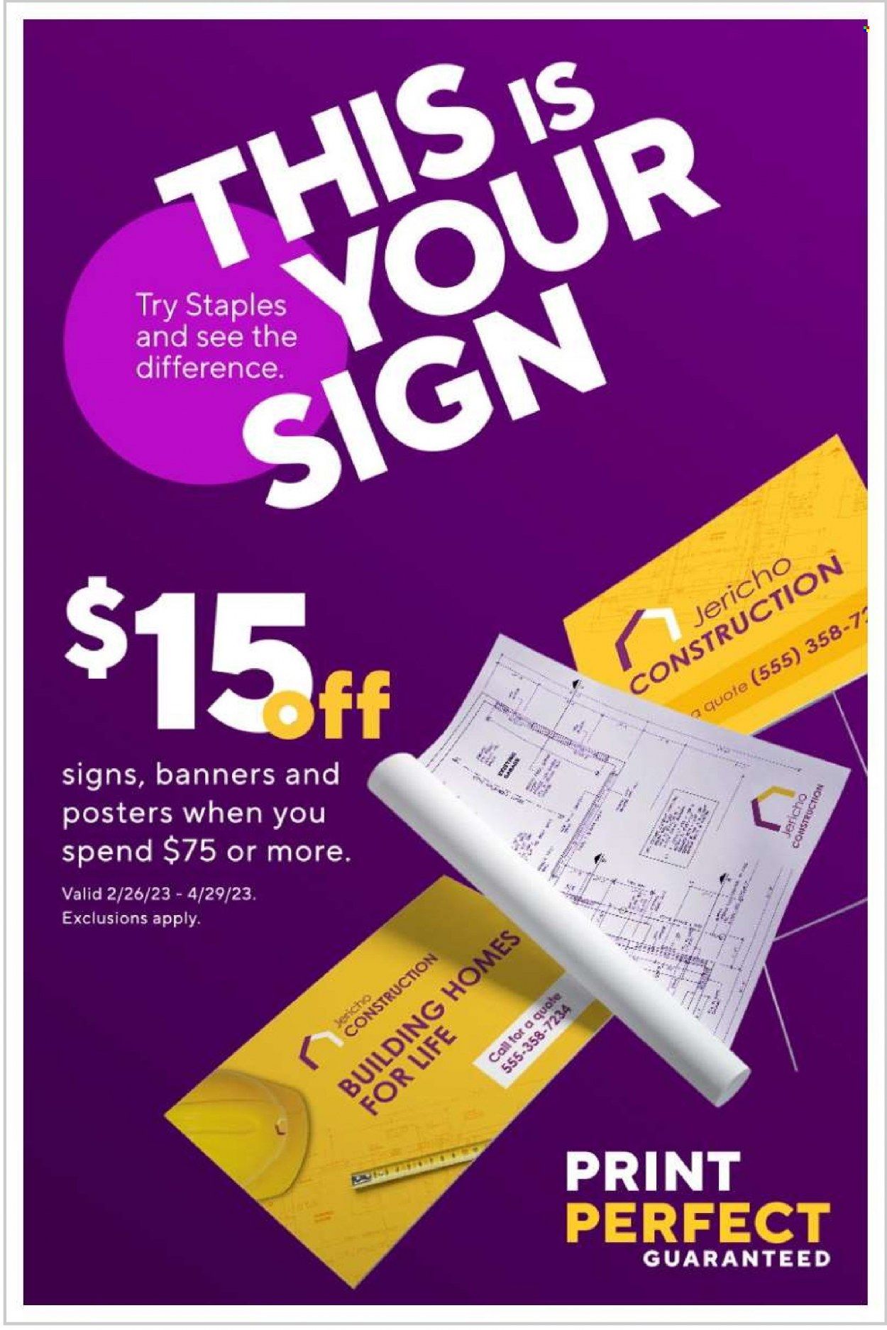 Staples Weekly Ad Flyer Specials March 5 to March 11, 2023