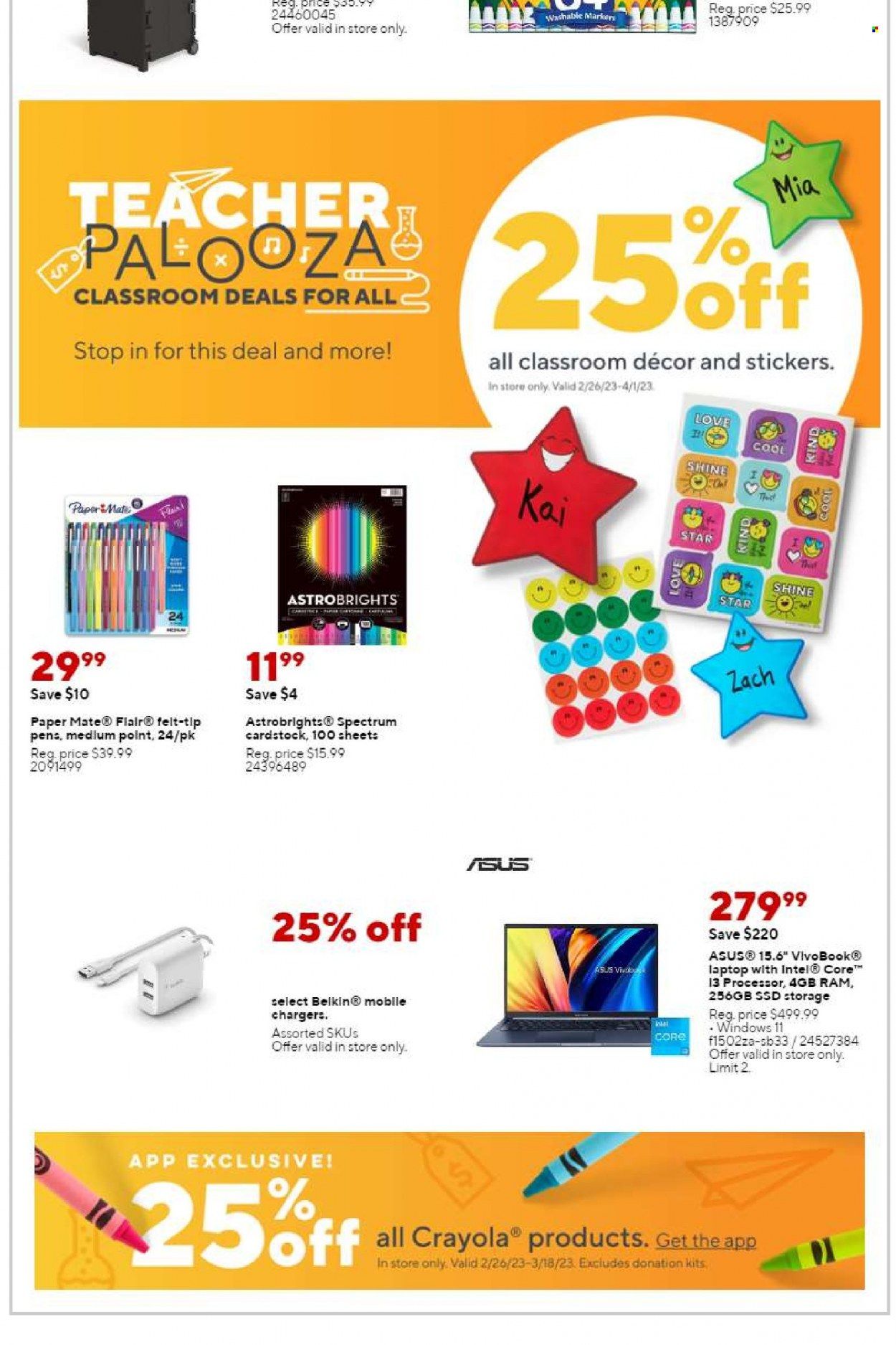 Staples Weekly Ad Flyer Specials March 5 to March 11, 2023