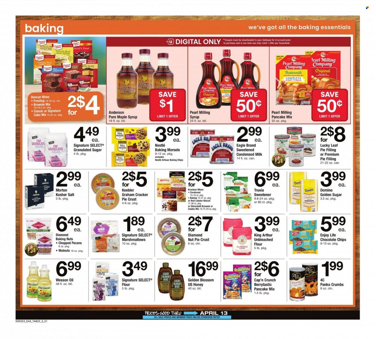 Safeway (MD, VA) Weekly Ad Flyer Specials March 3 to April 13, 2023