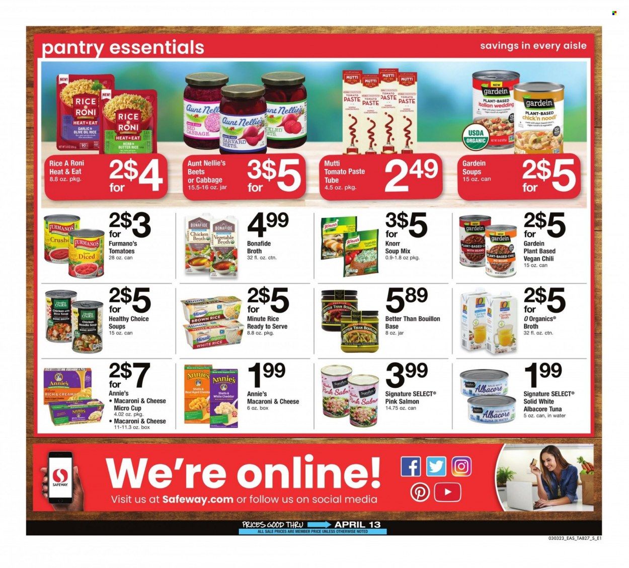 Safeway (MD, VA) Weekly Ad Flyer Specials March 3 to April 13, 2023